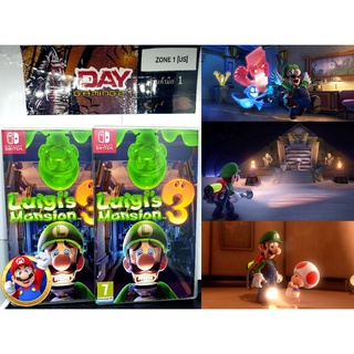 แผ่นเกมส์Nintendo Switch **Luigis Mansion 3**   สินค้ามือ &lt;1&gt;