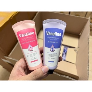 Vaseline deep moisture hand and nail cream วาสลีน ครีมบำรุงมือ และเล็บ ที่วิจัย ผลิต และขายในเกาหลีเท่านั้น…..