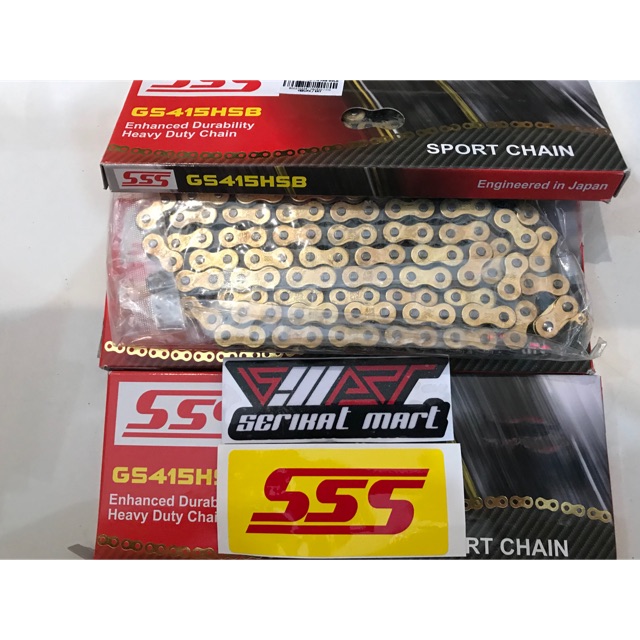 SSS CHAIN 415 X 110 HSB GOLD / 415X110 HSB GOLD