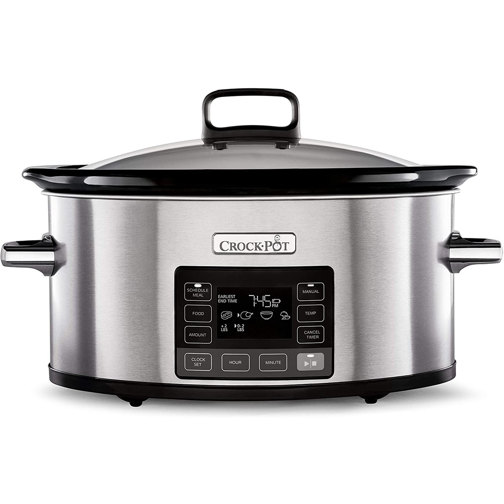 หม้อตุ๋น Crockpot TimeSelect Digital Slow Cooker | Programmable Digital Display | 5.6 L CSC066 ใช้ไฟ