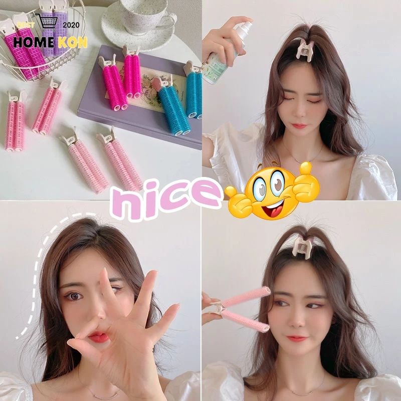 พร้อมส่ง กิ๊บยกโคนผม โรลยกโคนผม หนีบยกโคน โรลม้วนผม กิ๊ฟยกโคนผม กิ๊ฟหนีบผม โรลจัดทรงผม ม้วนผมหน้าม้า