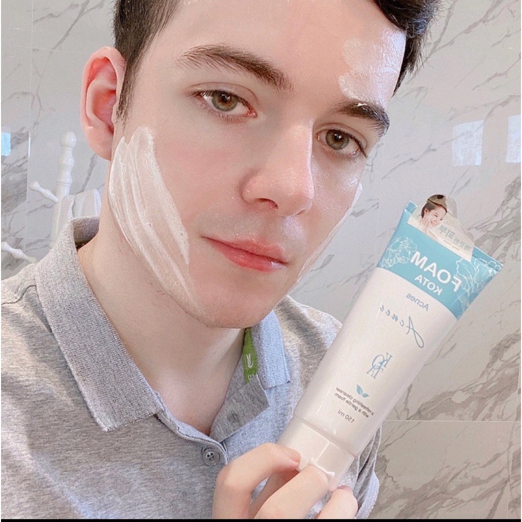 KOTA FOAM Acnes โคตา โฟม ล้างหน้า lakota
