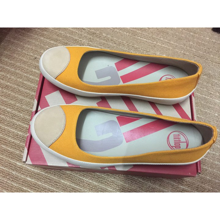 Fitflop due canvas สี Sun flower