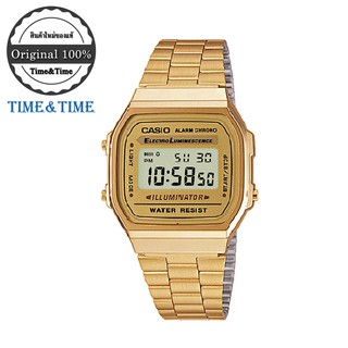 CASIO Standard นาฬิกาข้อมือ รุ่น A168WG-9WDF ใหม่ แท้ ประกัน CMG