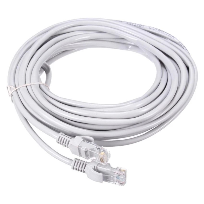 CABLE LAN Cable Cat6 30M สายแลนสำเร็จรูปพร้อมใช้งาน ยาว30เมตร (White)