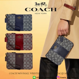 COACH 5476 SMALL WRISTLET IN SIGNATURE JACQUAR