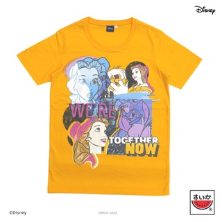 เสื้อแตงโม (SUIKA) - เสื้อยืดคอกลม พิมพ์ลาย DISNEY PRINCESS  ( DPR.O-001  DPR.O-002 DPR.O-003 )