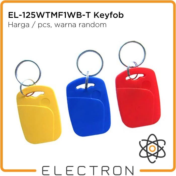 EL-125WTMF1WB-T Keyfob Dual Clone T5577 125kHz 13.56MHz UID RFID แท็ก