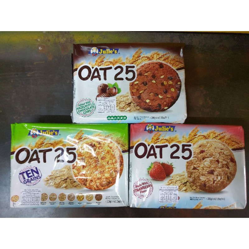 Julie's oat 25 จูลีส์ โอ๊ต 25 ขนาด 200 กรัม