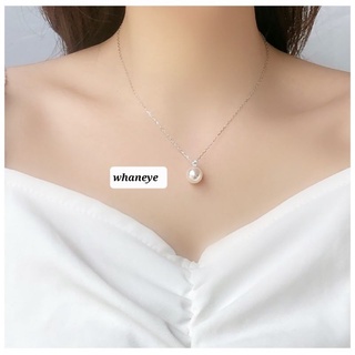 (พร้อมส่ง)*New*Swarovski Treasure necklace White, Rhodium plated