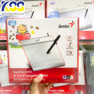 ✨🛒พร้อมส่ง💥💥 GENIUS เมาส์ปากกา PEN MOUSE (EasyPen i405X) 4x5.5 ของแท้ (สินค้ารับประกัน1ปี)