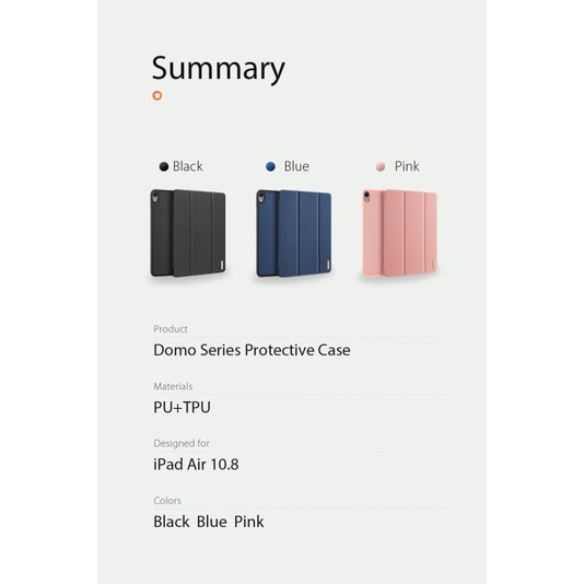 [สินค้าพร้อมส่ง] DOMO สำหรับ iPAD MINI6 Mini7 กันกระแทกใส่ปากกาได้ S Pen & Auto Sleep Wake 035 - รูปที่ 6