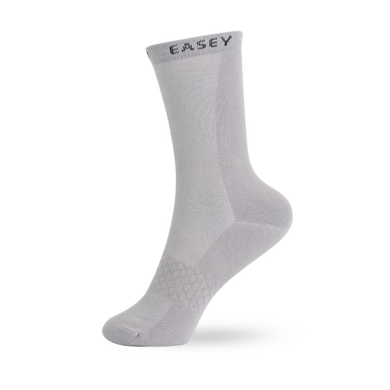 Easey ถุงเท้าเพื่อสุขภาพ 1 คู่ ลดกลิ่นอับ ES Light - Quarter MT Gray