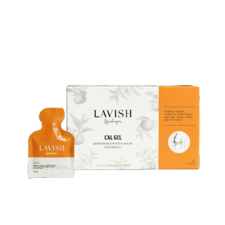 Lavish CAL GEL ถั่งเช่าของเจี๊ยบ แคลเซียมเข้มข้น พร้อมดื่ม ขนาด 15 ซอง