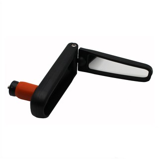 กระจกมองข้าง QAB MIRROR 3D ดำ อุปกรณ์เสริมจักรยาน จักรยาน กีฬาและฟิตเนส BIKE MIRROR Q ABSOLUTE MIRROR 3D BLACK