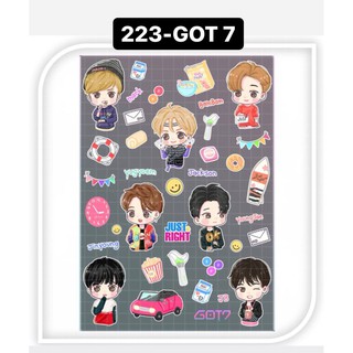 สติ๊กเกอร์ลาย 223. Got 7