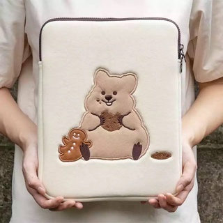 พร้อมส่ง 🐻 กระเป๋าใส่ไอแพด ใส่โน้ตบุ๊ค ipad MacBook มาใหม่ 11 นิ้ว 13 นิ้ว เคส case แมคบุค bag กระเป๋า ซอง ไอแพด ซิบ