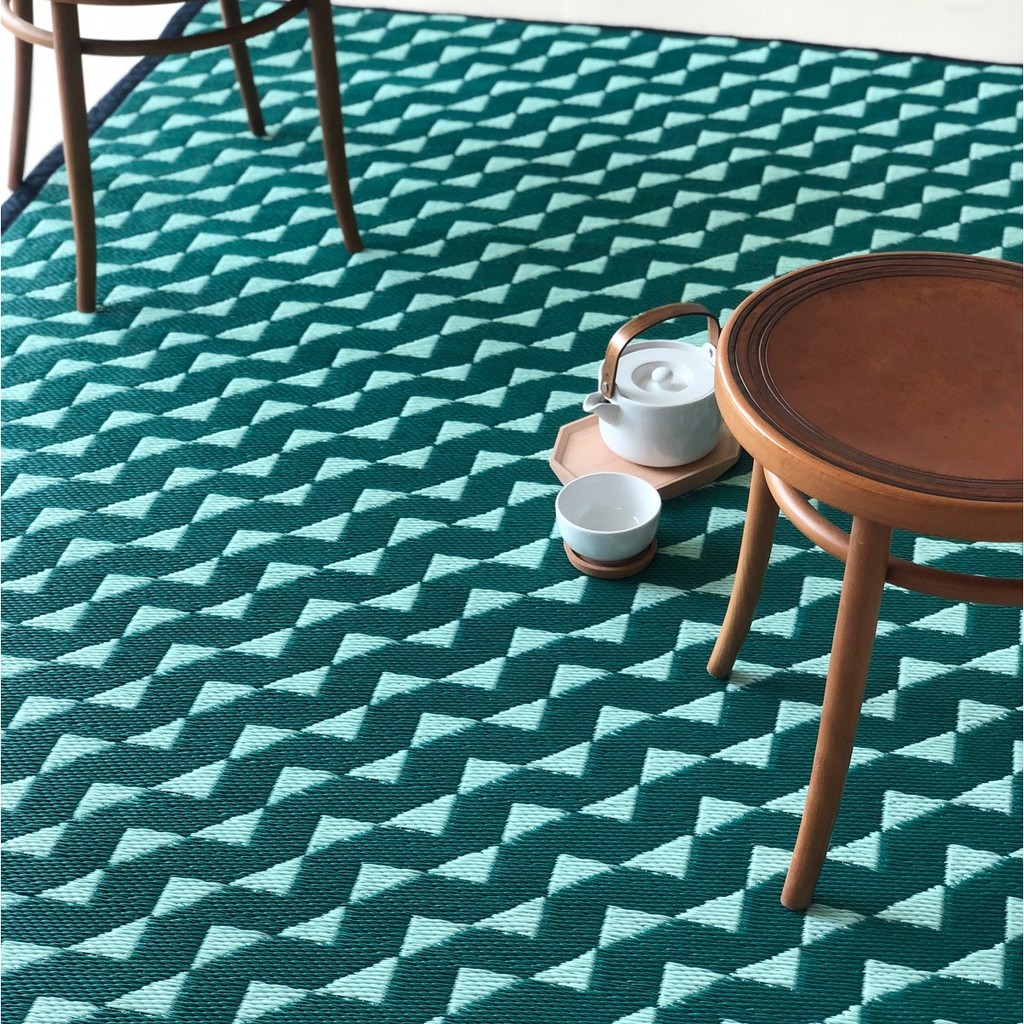 PDM เสื่ออเนกประสงค์ ลาย Stride(Mint) Size M 150 x 240 cm