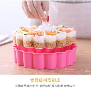 บล็อกทำข้าวปั้นญี่ปุ่น 8 ช่อง  Japanese rice block By สุวภัทร SWP Shop