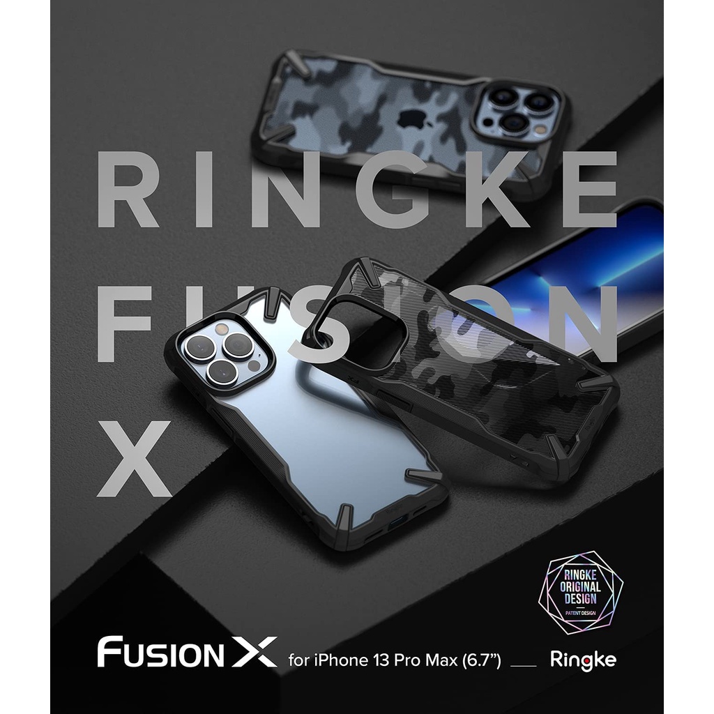 เคส Ringke Fusion-X สําหรับ iPhone 13 Pro Max / 13 Pro / 13 / 13 Mini
