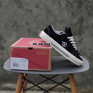 รองเท้าผ้าใบ หนังกลับ vans Sid DX Og Black พร้อมกล่อง สินค้าพร้อมส่งในไทย เช็คของก่อนกดสั่ง