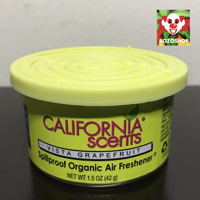 น้ําหอมติดรถยนต์ California Scents กลิ่น Vista Grapefruit