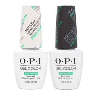 OPI base coat and top coat gel color