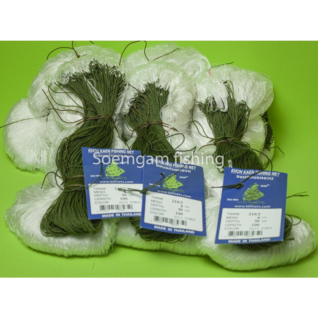 ตาข่าย(ด้ายไนล่อน)ดักปลาข่ายด้ายไนล่อนมองด้ายข่ายด้ายไนล่อนรุมปลิว(มองปลิว)++ด้ายรัง2ลึก30ตา - รูปที่ 2