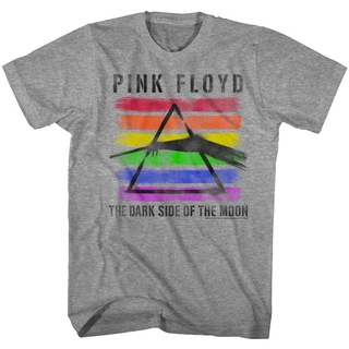 เสื้อยืดผ้าฝ้าย ลายฉลุ Pink Floyd Prism สําหรับผู้ชาย IAlbnk48ONbigb78