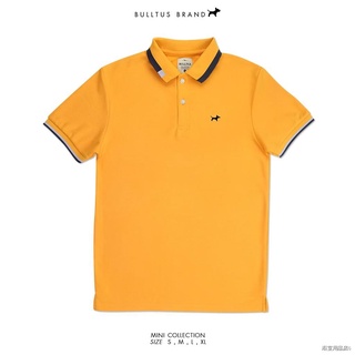 ❅♙BULLTUS BRAND (เก็บเงินปลายทางได้) เสื้อโปโล สีเหลือง Mini Collection มี XXL [ใส่โค้ด SPDCXI ลดทันที 75.-]