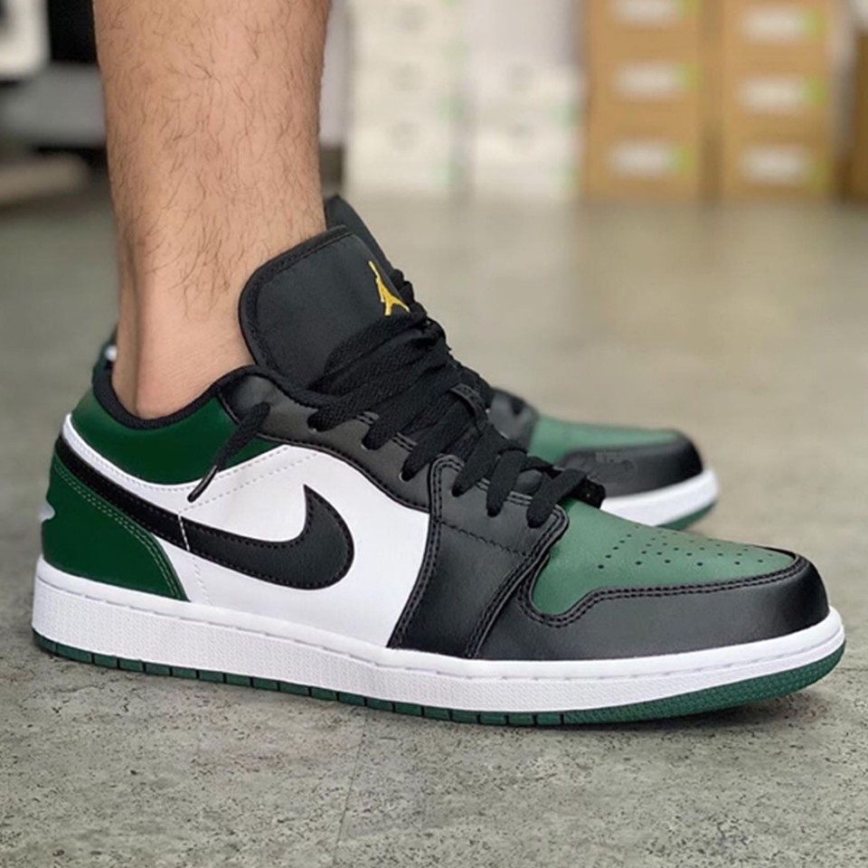 Jordan 1 Low Black Green ถูกที่สุด 