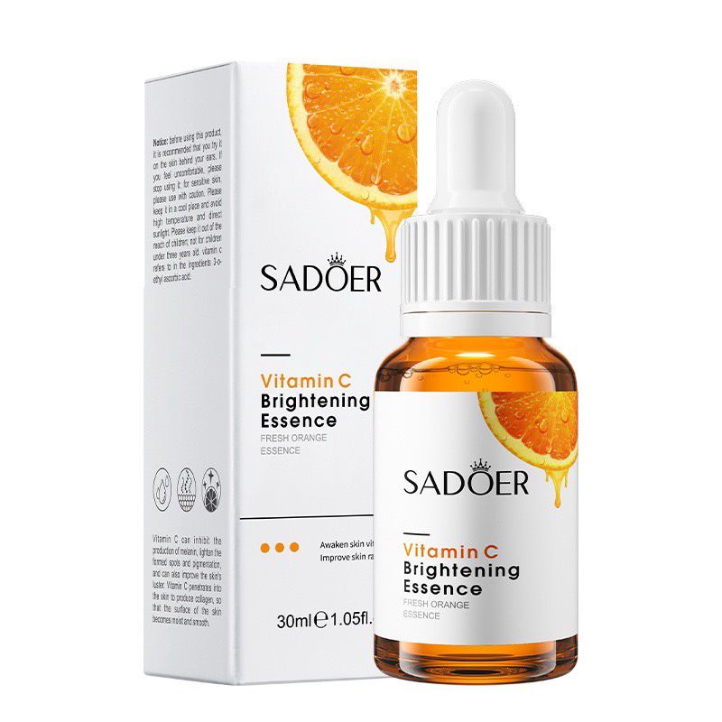 Sadoer Vitamin C Brightening Essence  เซรั่มวิตามินซี หน้าใส ลดจุดด่างดำ ลดสิว ขนาด 30 ml