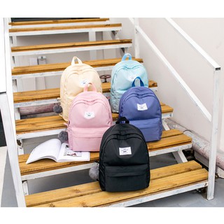 krapaorao กระเป๋า Pompom backpack รหัส 107