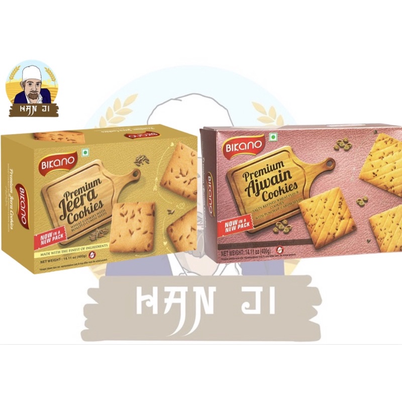 Bikano Jeera Ajwain Cookies คุกกี้ยี่หร่า