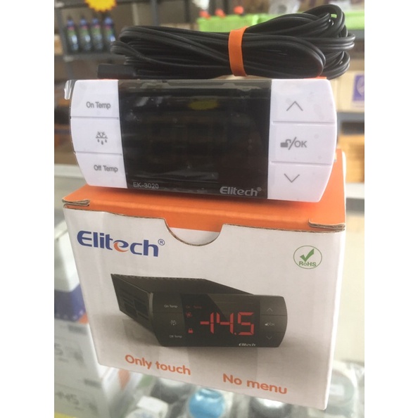 ชุดควบคุมอุณหภูมิตู้เย็น ตู้เเช่ Elitech รุ่น EK-3020