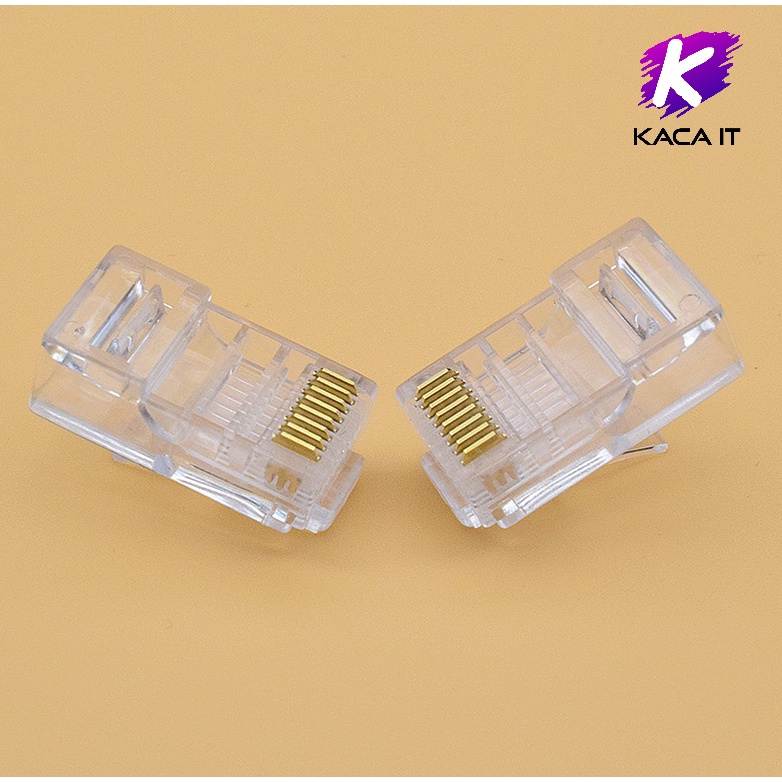หัวแลน RJ45 CAT5E Plug RJ45 100 หัว - รูปที่ 2
