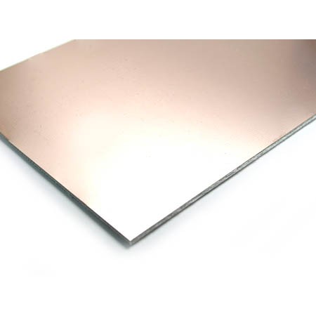 FR4 0.8mm Blank PCB board Double Side 6x12" 1oz.