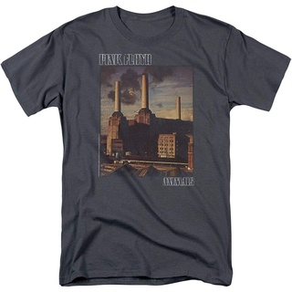 เสื้อยืดวงดนตรีเสื้อยืดคอกลม แขนสั้น ผ้าฝ้าย พิมพ์ลายอัลบั้มร็อค Pink Floyd Animals สําหรับผู้ชายall size