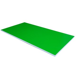 KK Shop ชั้นไม้ติดผนัง 80x30x1.5cm.(ไม้PB-ฟอยล์สีเขียว)