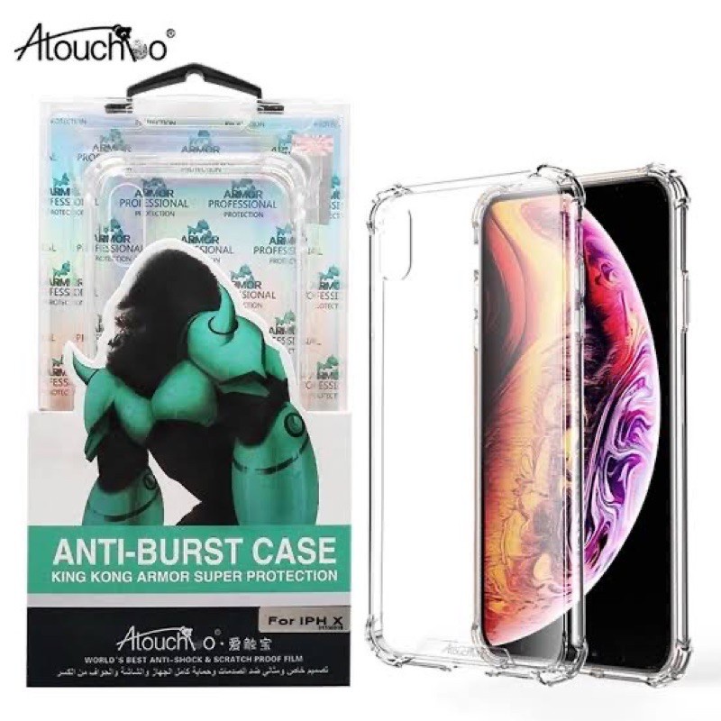 เคสใสกันกระแทก KINGKONG OPPO A57 4G/A77S/A16K/Reno7Z/Reno7pro/Reno7/A96/Reno4 A76 A93 A31 A53 A9(2020) A3S A5S Reno2f #8