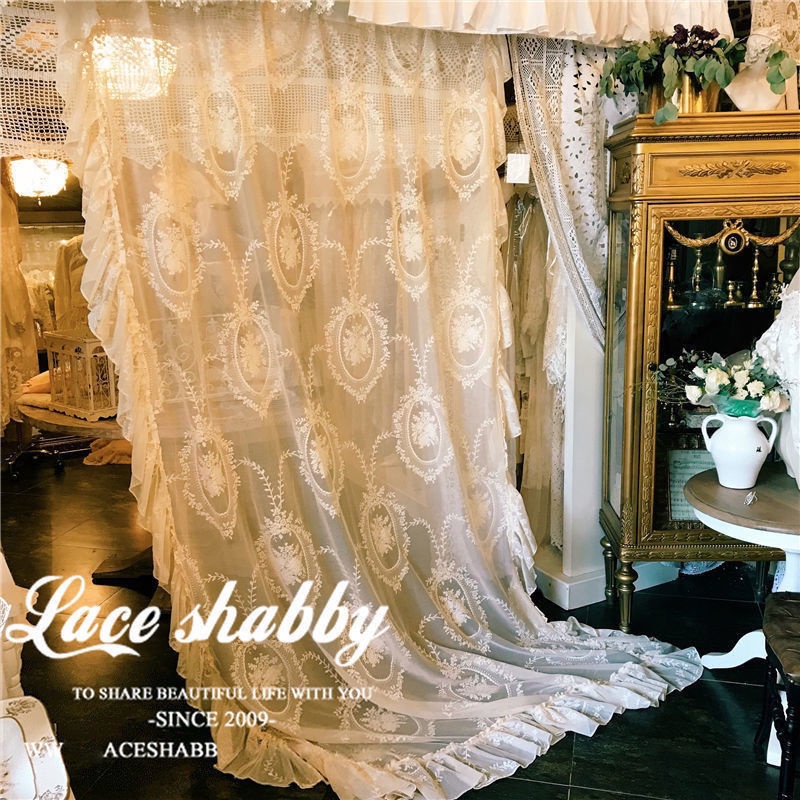 🌈ผ้าม่านพระระเบียงห้องนอนฝรั่งเ ผ้าม่านลูกไม้ - รูปที่ 2