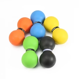 ลูกบอลนวด ทรงถั่ว คลายกล้ามเนื้อ นวดคลายจุด Peanut Rubber Massage Ball