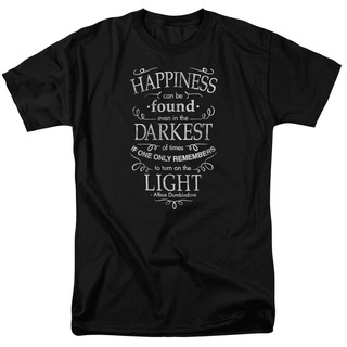 T-shirt เสื้อยืด พิมพ์ลาย Harry Potter Happiness สําหรับผู้ใหญ่ S-5XL