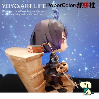 Lora PZ1 โมเดลกระดาษ รูปการ์ตูนอนิเมะ Death Alice sinoalice 3D แฮนด์เมด DIY