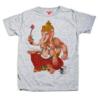 เสื้อยืด แขนสั้น แชปเตอร์วัน คาแรคเตอร์ ลาย พระพิฆเนศ ผ้านิ่ม / Ganesha Chapter One Character Soft T-Shirt