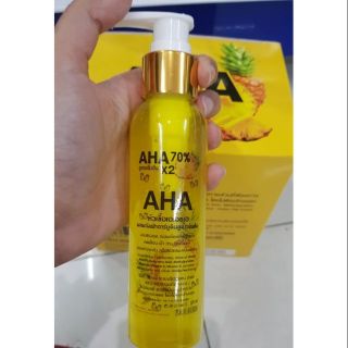 AHA 70% by Sarutar 120ml. สัปปะรด สูตรเข้มข้นสูงถึง70เปอร์เซ็นต์ x2 แท้💯 หัวเชื้อเอเอชเอ สัปปะรด