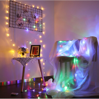 สายไฟ LED ชนิด USB 5 โวลต์ สายไฟสีเงิน สำหรับตกแต่งบ้าน คริสต์มาส งานแต่งงาน 1 5 10 เมตร