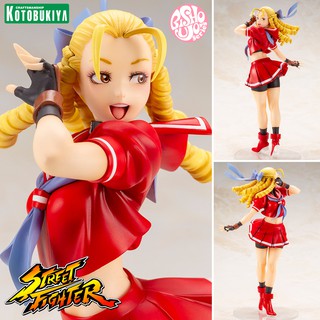 งานแท้ Original ฟิกเกอร์ Kotobukiya Bishoujo Street Fighter สตรีทไฟท์เตอร์ Karin Kanzuki คาริน คันซึกิ ชุดนักเรียน