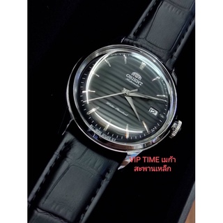 นาฬิกาข้อมือ Orient Automatic vintage Watch ไซส์ 38.4mm ใส่ได้ทั้งผู้หญิงและผู้ชาย รุ่น RA-AC0M02B(หน้าดำ)