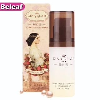 Gina Glam Princess Ultra Face Base Primer 30g G18 ไพเมอร์ เนื้อซิลิโคน จีน่า เกลม ปกปิดรูขุมขน